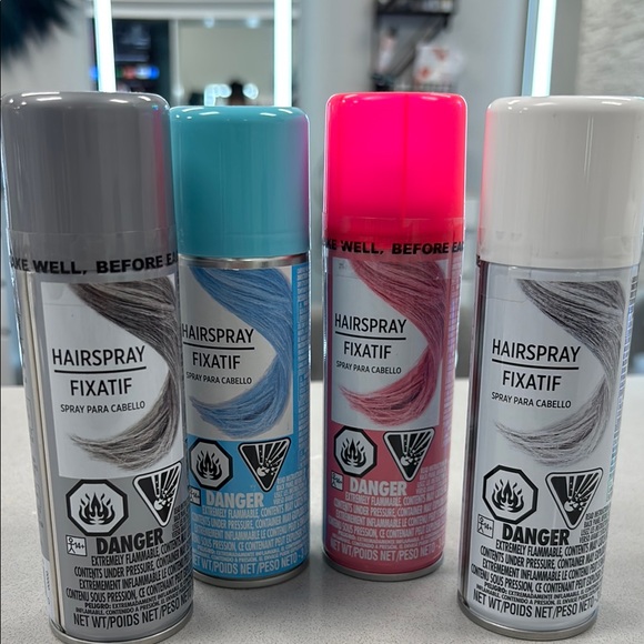 Other - Temp color spray Set - Pink, Blue, Gray, White